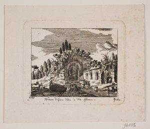 romerske ruiner af Johan Bülow