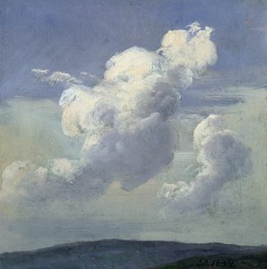 Undersøgelse af skyen af Johan Christian Dahl