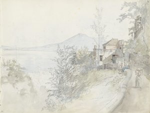 Fra omegnen af Castellammare af Johan Christian Dahl