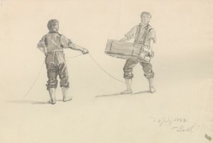 To mænd af Johan Christian Dahl