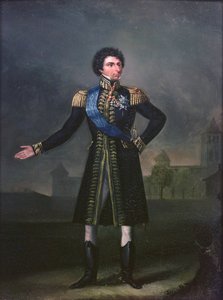 Karl XIV (olie om bord) af Johan Detloff Colberg