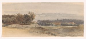 Panoramalandskab af Johan Hendrik Weissenbruch (signed by artist)