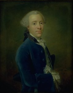 Portræt af statsråd Johan Henrik Kirchhoff af Johan Hörner