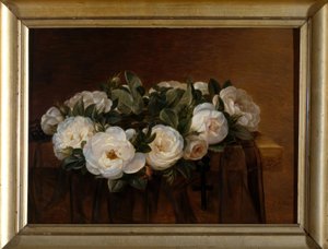 J.L.Jensen, Krans af hvide roser