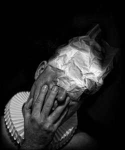 A clowns death (serie), 2014 (fotokunst digital kunst) af Johan Lilja