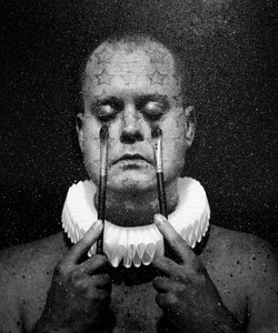 A clowns death (serie), 2016 (fotomanipulation)