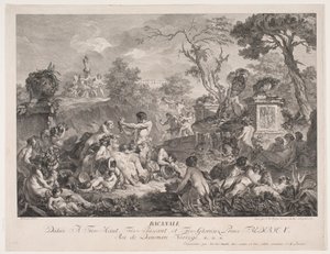 Bacchanal af Johan Martin Preisler