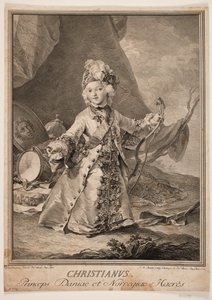 Christian VII som barn