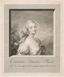 Skuespillerinden Caroline Amalie Thielo