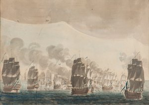 Søslaget ved Öland den 26. juli 1789. af Johan Petter Cumelin