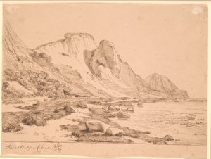 Hellede klint af Johan Thomas Lundbye
