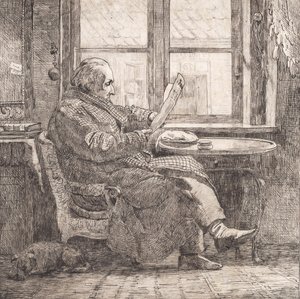 Justitsråd Emanuel Bonnevie af Johan Thomas Lundbye