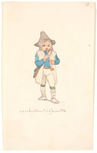 Lille "pifferaro" af Johan Thomas Lundbye