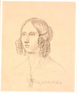 Louise Marie Neergaard af Johan Thomas Lundbye