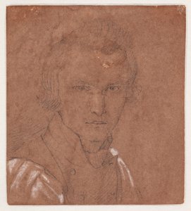 Selvportræt af Johan Thomas Lundbye