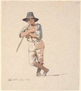 Stående hyrdedreng