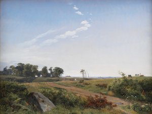 Sjællandsk Landskab. Åbent Land i Nordsjælland af Johan Thomas Lundbye