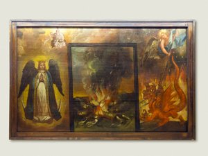 "Den apokalyptiske kvinde" af Johan Valentin Grambs