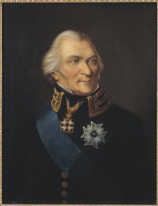 Portræt af grev Johan Christopher (Kristoffer) von Toll (1743-1817), ved Way, Johann Wilhelm Carl (1792-1873). Olie på lærred. Mål: 75x62 cm. Nationalmuseum Stockholm af Johan Way