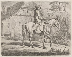 Kvæghandler til Hest af Johann Adam Klein
