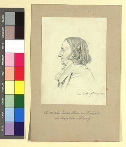 Christian Albrecht Jensen (1792-1870), maler af Johann Adam Klein