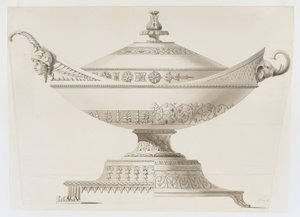 Dækket Tureen af Johann Alois Seethaler