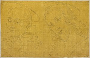 Fra: Samling af omrids og gennemtegninger, bind 7, blad 73 af Johann Anton Ramboux
