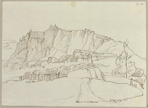 Republikken San Marino af Johann Anton Ramboux