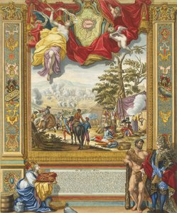 Belejring af Mons af de allierede tropper i 1709, begyndelsen af det 18. århundrede.