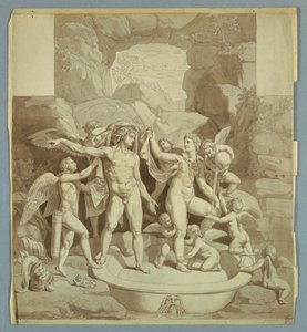 Mars og Venus forbereder sig på Amors og Psyches bryllup