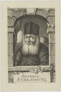 Portræt af Jonathan ben Nathan Eybeschütz 1690-1764, 1772.
