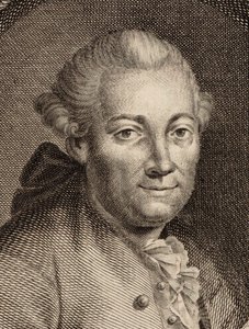 Portræt af komponisten Florian Leopold Gassmann 1729-1774, 1780.