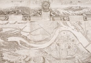 Beograd fæstning og by af Johann Baptist Gumpp