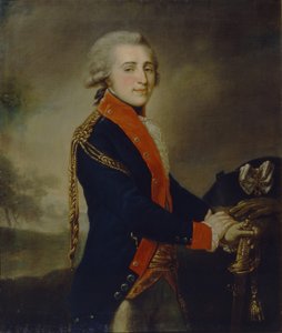 Portræt af grev Artemy Ivanovich Lazarev 1768-1791, 1790