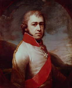 Portræt af grev Boris Vladimirovich Golitsyn 1769-1813, 1797 af Johann Baptist von Lampi the Elder