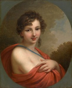 Portræt af Elena Naryshkina 17851855, 1800 af Johann Baptist von Lampi the Elder