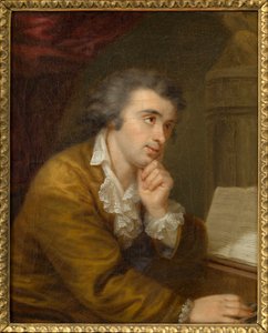 Portræt af pianist og komponist Joseph Wölfl 1773-1812, ca. 1795.