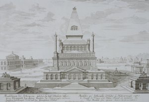 Mausoleum of Halicarnassus, Bodrum, Tyrkiet, fra 