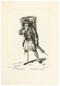 Bager af Craquelins af Johann Christian (after) Brand