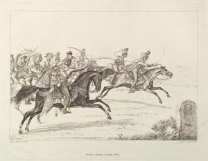 Østrigske Lancers, begyndelsen af det 19. århundrede.