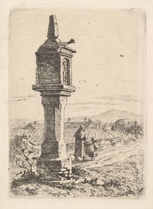 Mindesøjle med jernhånd, 1811. af Johann Christian Erhard