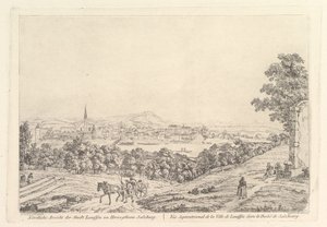 Stier i hertugdømmet Salzburg, begyndelsen af det 19. århundrede. af Johann Christian Erhard
