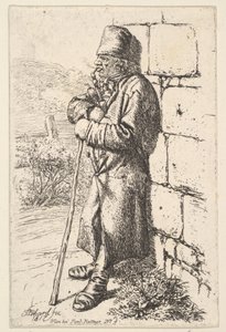 Tobaksrygeren, 1817. af Johann Christian Erhard