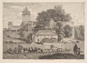 The Town Wall of Regensberg, 1817. dani