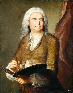 Johann Alexander Thiele (1685-1752) (olie på lærred)