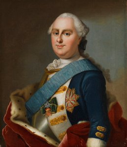 Portræt af prins George William af Hessen-Darmstadt 1722-1782, ca 1760.