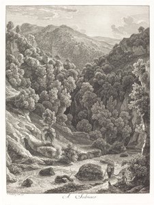 A Subiaco (nær Subiaco) af Johann Christian Reinhart