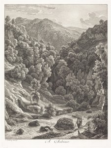 I Subiaco (nær Subiaco) af Johann Christian Reinhart