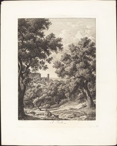Og Tivoli af Johann Christian Reinhart