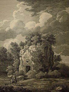 J C Reinhart Grav Falerium 1796 af Johann Christian Reinhart